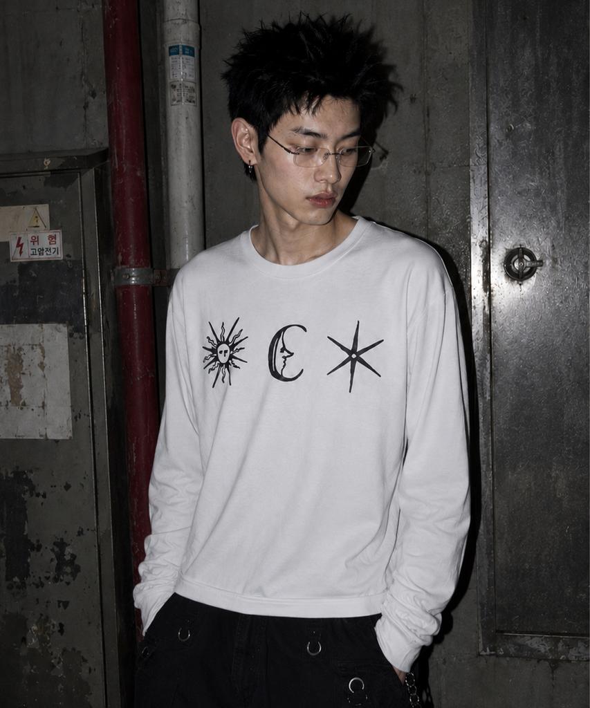 SAINTPAIN Sp Fortune Heavyweight Crop Long Sleeve White