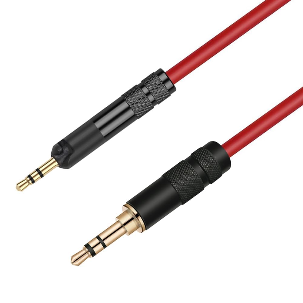 luxferre Headphone Replacement Cable for Audio-Technica ATH-M50x/M40x, 2m, OFC 3.5mm to 2.5mm