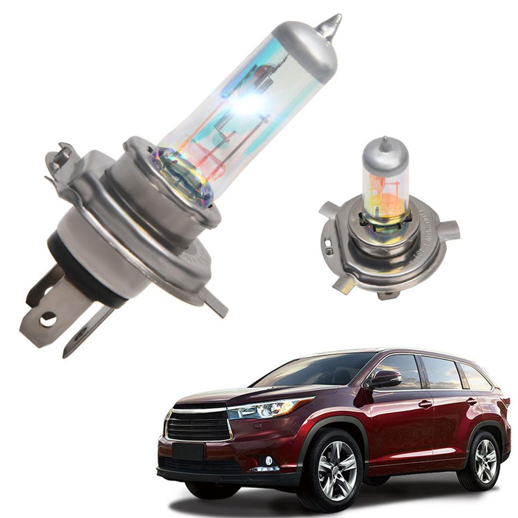 1/2 Pcs Super Bright Car Fog Light H4 Halogen Bulb 12V Car HeadLight Bulb Halogen Lamp Car HeadLight Replacement Bulb Truck SUV