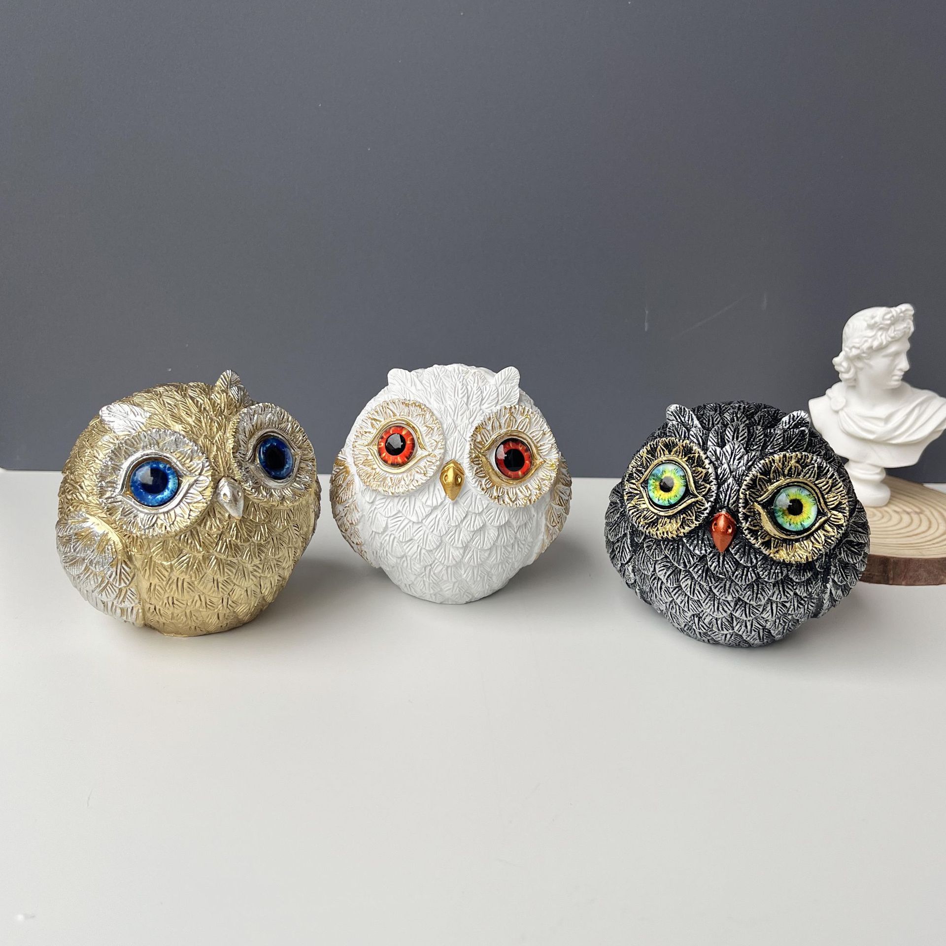 

Главная Crafts Милая Сова Украшение для рабочего стола чёрный