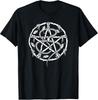 Wiccan Nature Pentacle and Snake Graphic Tee
