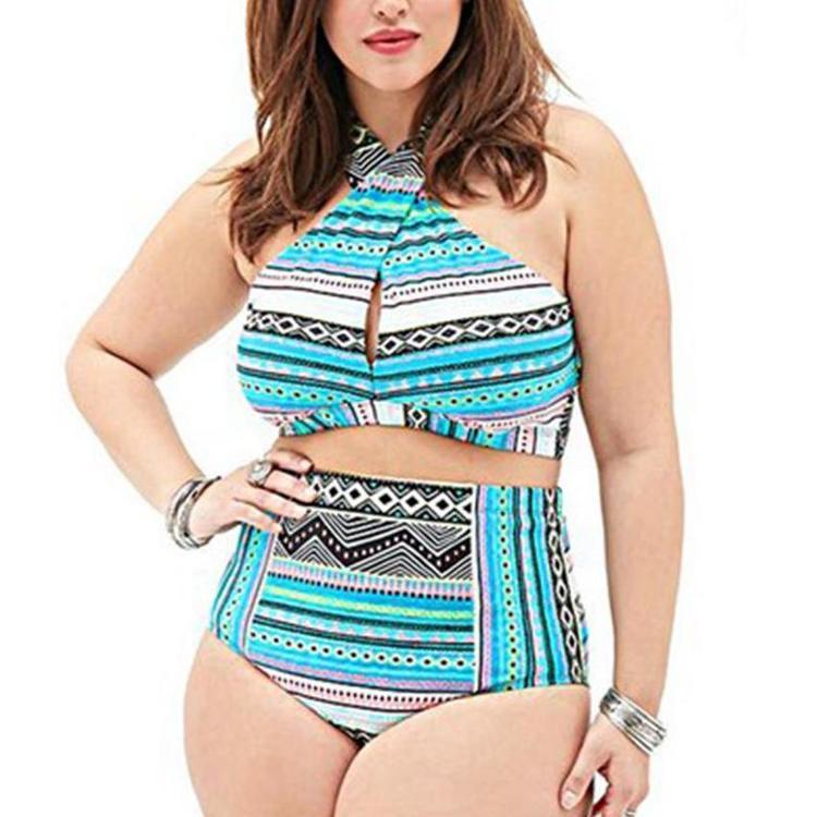 plus size halter top bathing suits