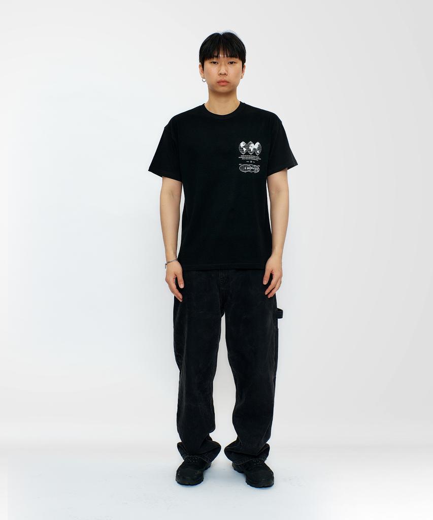 LAUGHER World Link T-Shirt - Black