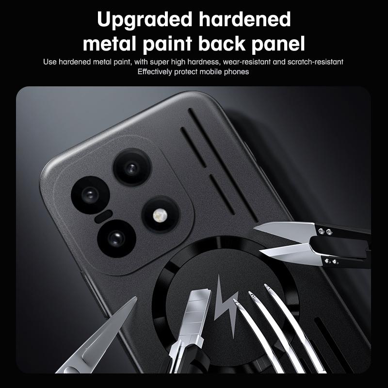 Atmungsaktive Kühlende Handyhülle für Oneplus 15 13T ACE5 1+15 ACE 5 3 Pro 12R 13S Netz-Wärmeableitung Magnetisch für Magsafe Abdeckung