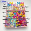 Girls Hair Clips and Hair Ties Set with Clips - Kids Hair Accessories Gift Box for Daily Use