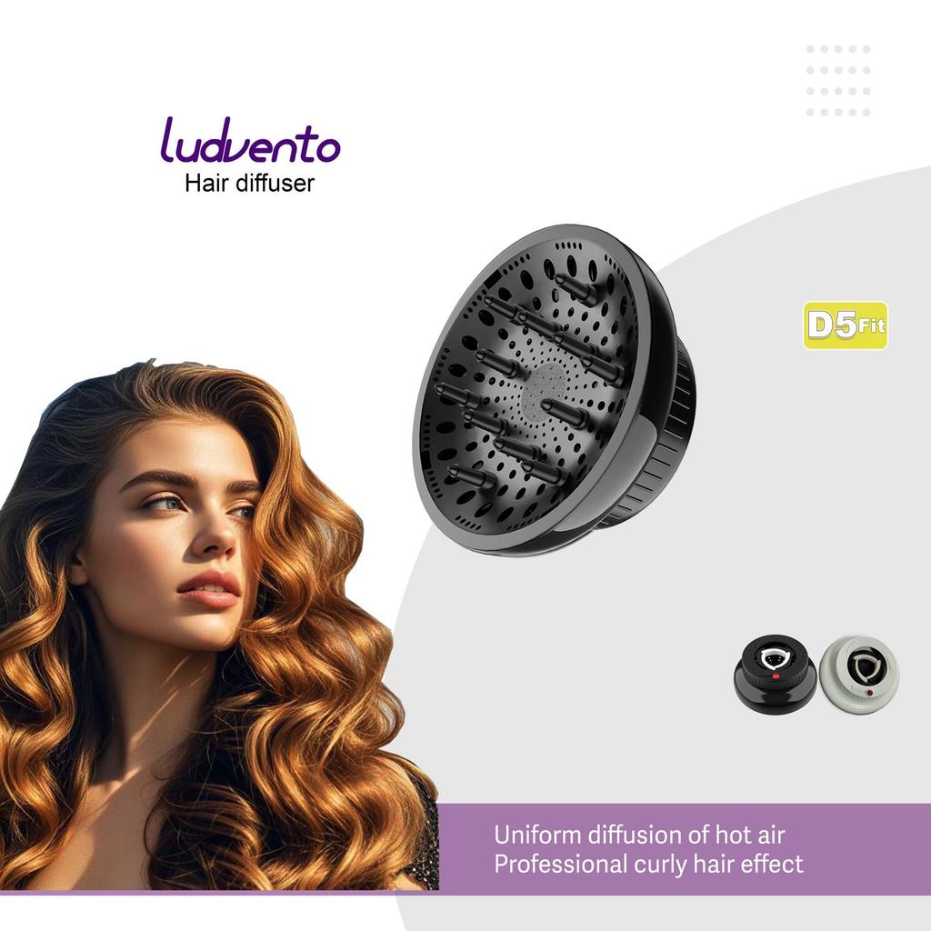 Universal Hair Dryer Diffuser for Curling - Multifunctional Styling Tool