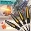 Motorcycle Led Turn Signals Directional Indicators Flashing Rear Tail Brake Flasher Light Stop Signal Light Motorcycle DRL Lamp