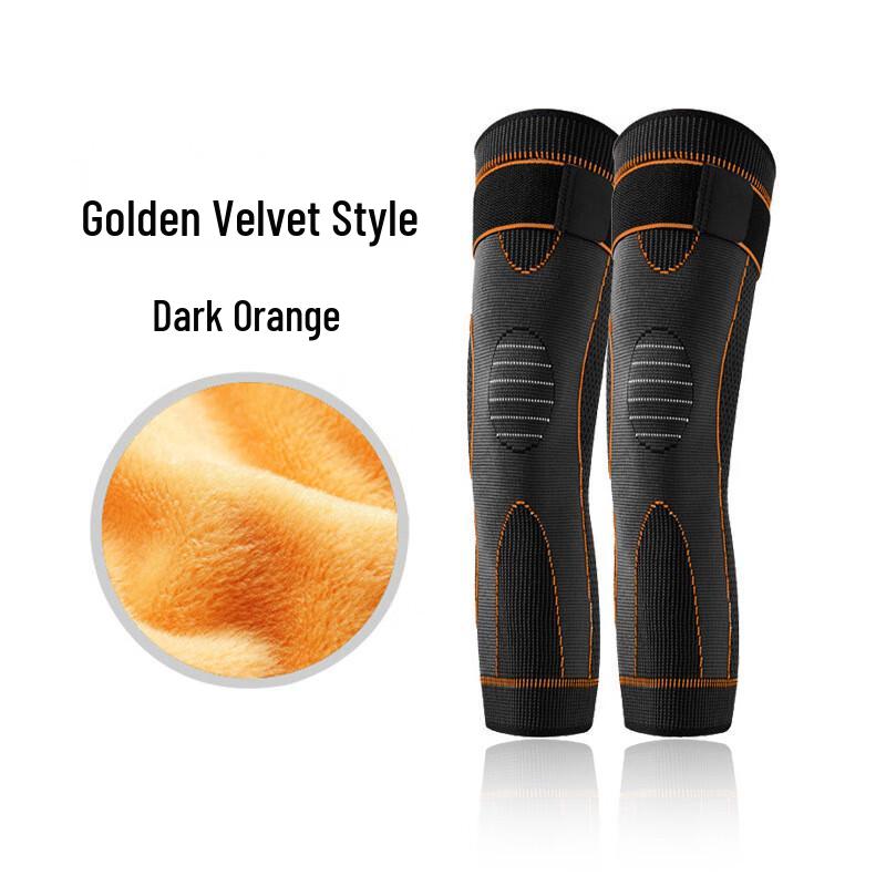 Tingbai Lengthened Winter Warm Knee Pads