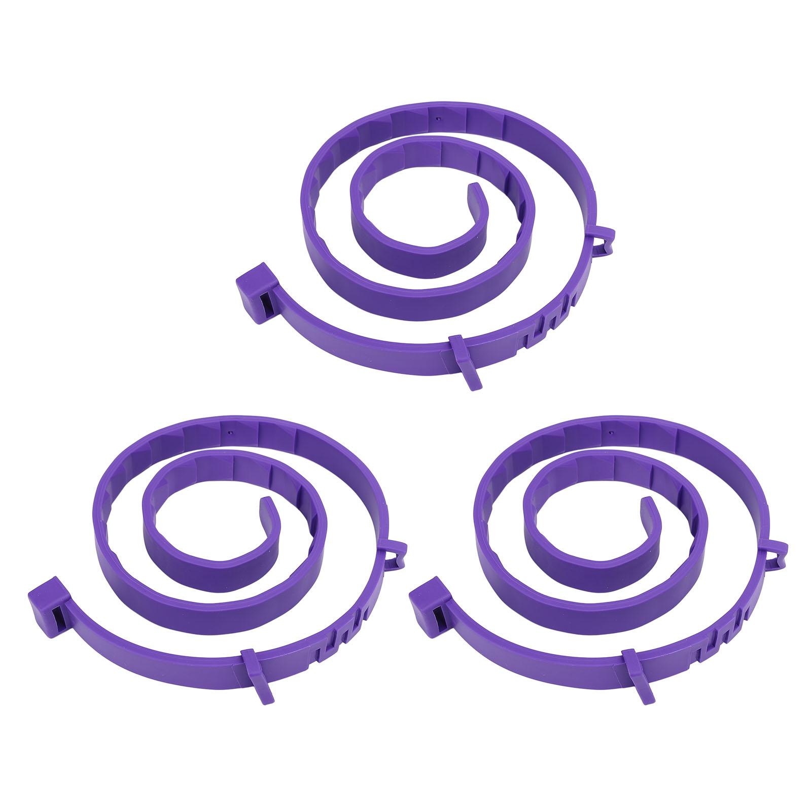 

3 шт. 24,41 дюйма Успокаивающий ошейник для собак Водостойкий и дождестойкий Регулируемый успокаивающий ошейник для собак