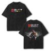 Rust Merch T-Shirt, Vintage Unisex Tee, Game Inspired Streetwear
