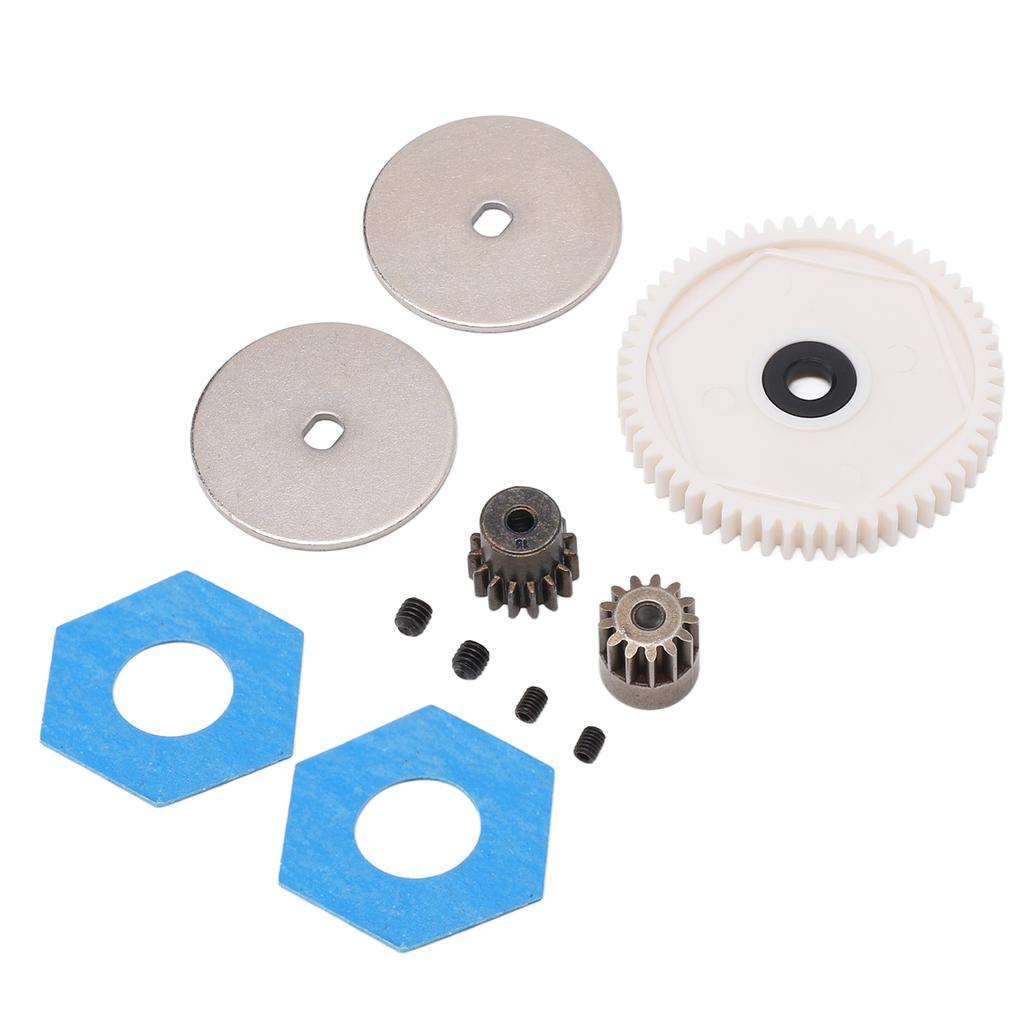 1Celsius10 RC 56T Large Spur Gear with 13T 15T Motor Gear RC Upgrade Parts for   SCX10 RC Crawler Car