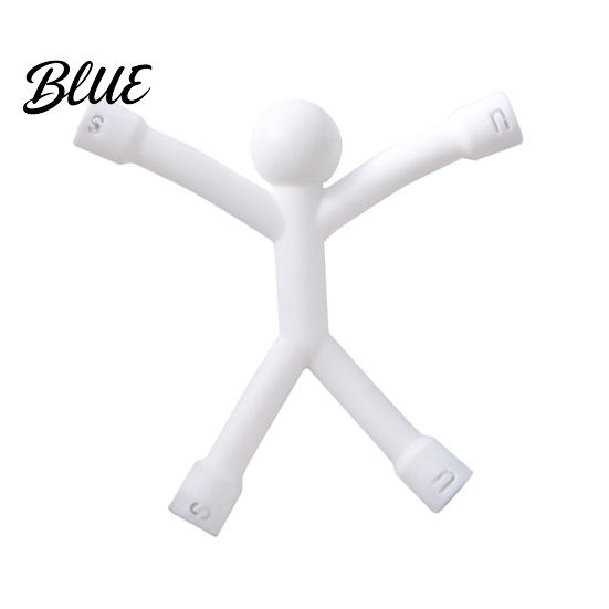 Creative Building Sets Magnetic Stick Figure Fidget Toy Bendable Magnet Multi-Color Matchman Fridge Innovative Whiteboard Accessories for Note Photo