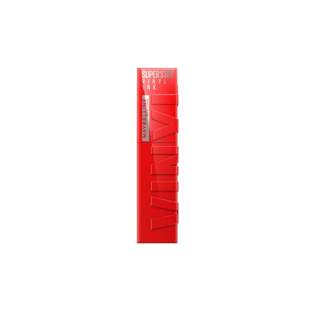 MAYBELLINE NEW YORK Superstay Vinyl Ink Liquid Lipstick - 25 Warm Red -