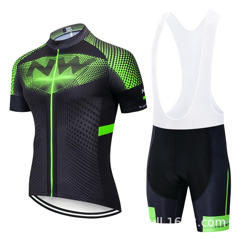 Summer NW Short Sleeve Strap Cycling Suit Men's Bicycle Suit Moisture Absorbing, Breathable and Sweating
