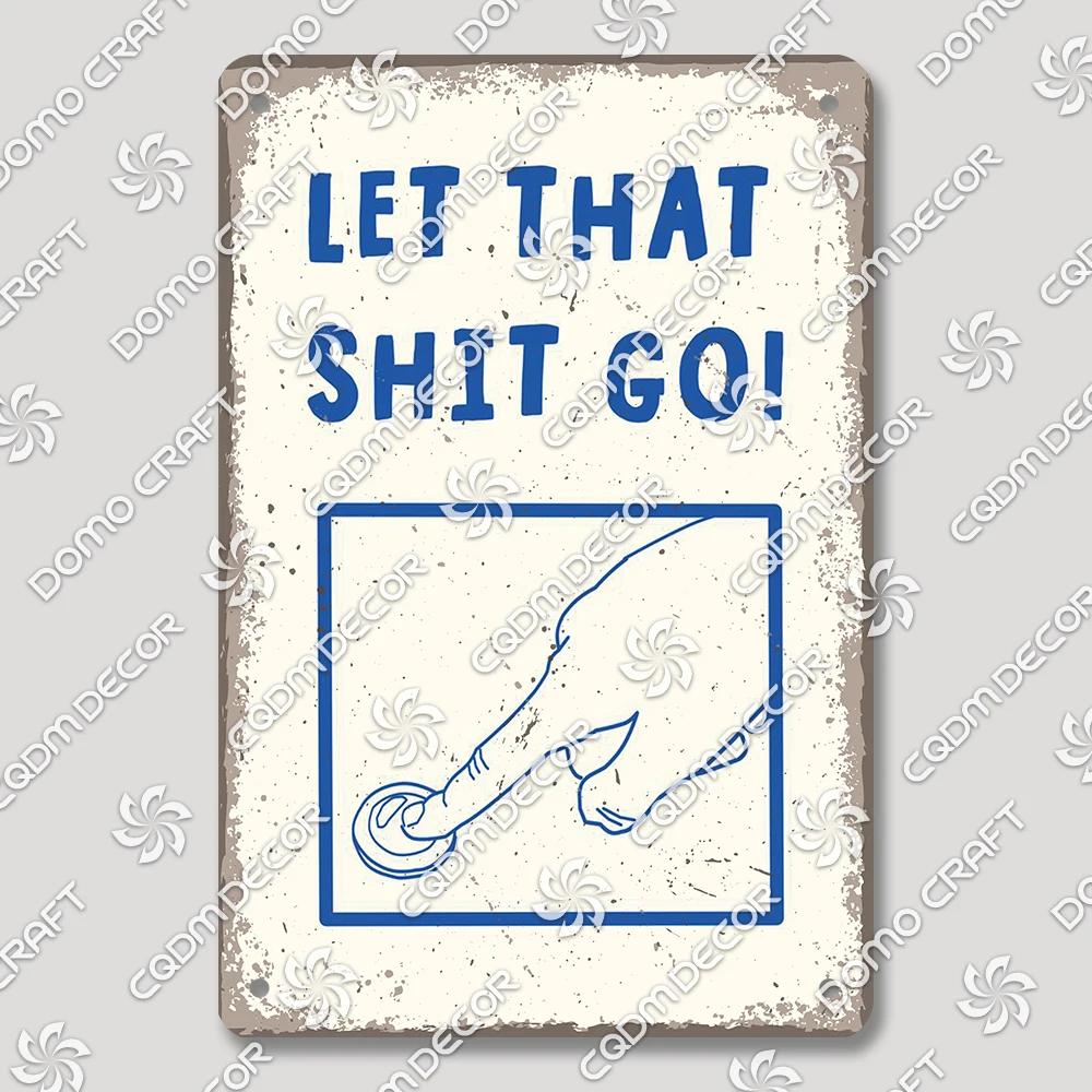 Vintage Retro Metal Tin Signs  Cute Owl Pig Cat and Funny WC Posters for Bathroom Mall BBQ Cafe Bar Pub Wall Decor