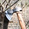 Outdoor 65 Manganese Steel Fully Forged Camping Hiking Emergency Self-defense Equipment Camping Chopping EDC Axe