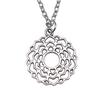 Witch Knot Pendant Necklace Wiccan Celtic Occult Protection Jewelry 45cm or 70cm long chain