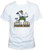 Funny Fighting Irish T Shirt American College Unisex Graphic Top S-2XL White
