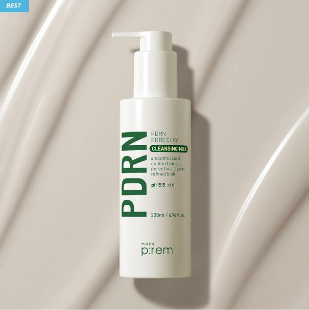 

сделать п:rem PDRN Очищающее молочко с глиной для пор 200 мл 1 ea