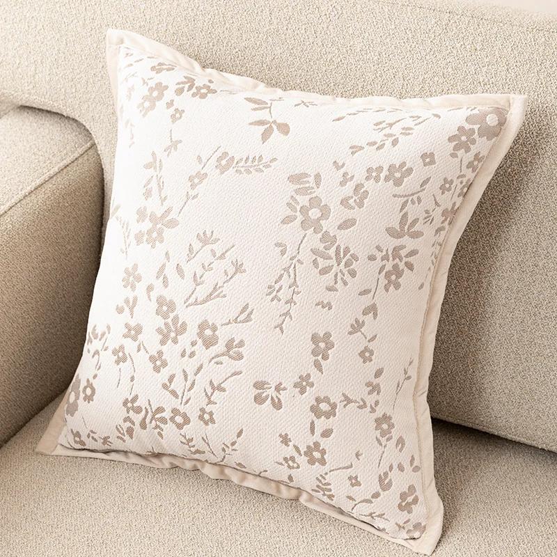 Skin-friendly Chenille Pillow Cover Cushion Cover (excluding Filling) Living Room Sofa Decoration Cushion Cover