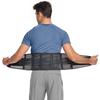 Back Support Brace For Lower Back Pain Relief Adjustable Waist Trainer Trimmer Double Closure Lumbar Support Belt