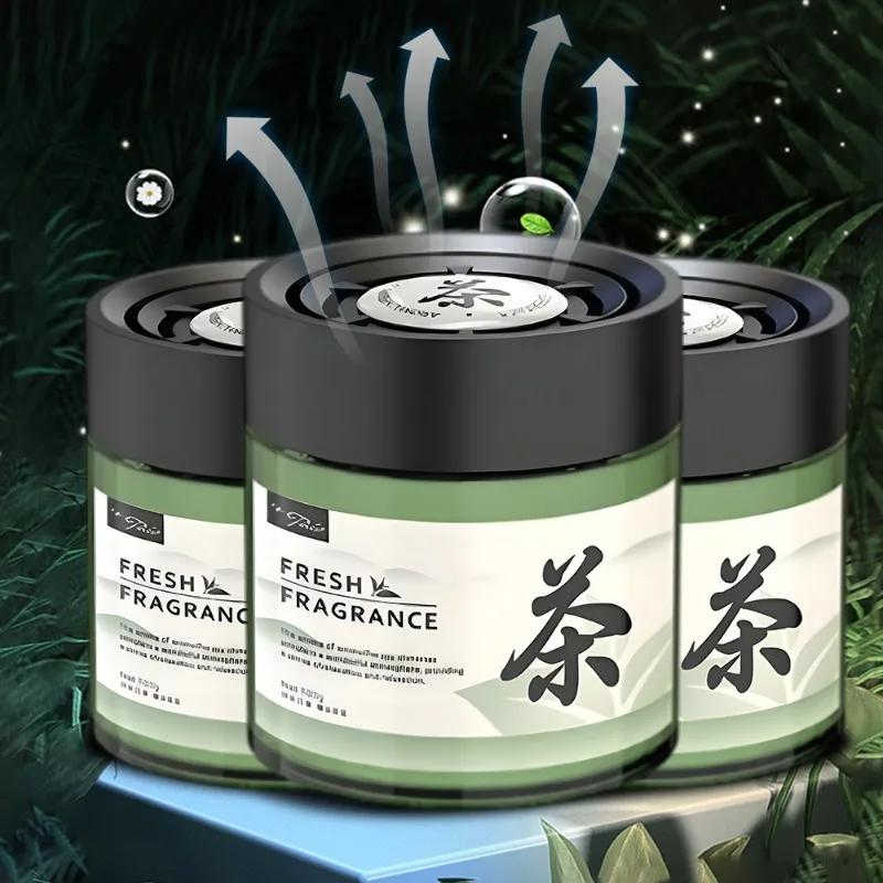 Auto Lufterfrischer Fest Orientalische Gardenie Jasmin Oolong Tee Duft Auto Innenraum Parfüm Diffusor Auto Deodorant Zubehör