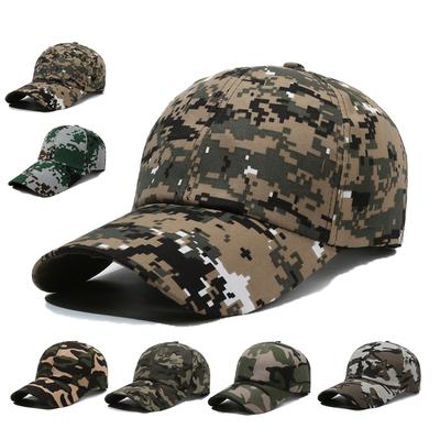 Camouflage Women Men Cotton Solid Baseball Cap FashionSnapback Hat Female Outdoor Simple WashedVintage Visor Casual Cap Hat