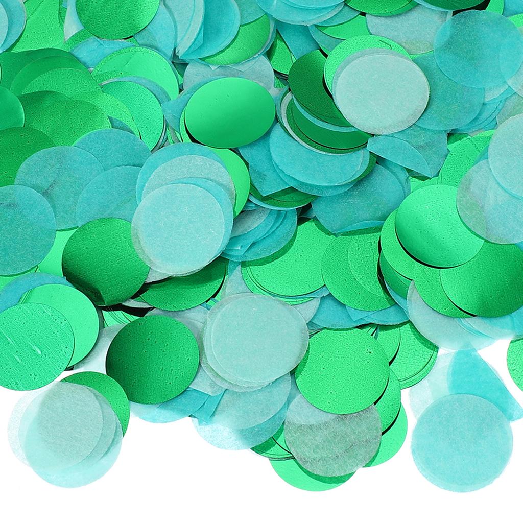 Ronde Tissuepapier Confetti 1 Inch Tafel Confetti Cirkel Stippen voor Bruiloft Verjaardag Feest Ballon Decoraties(1,76 oz)