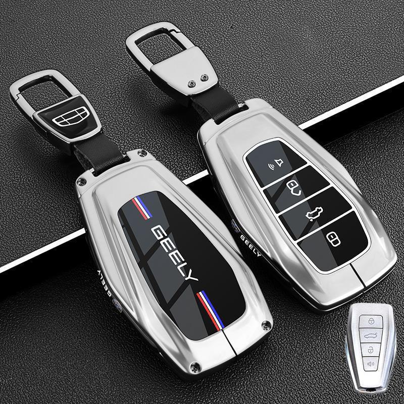 Geely Boyue L 2025 Metal Key Cover for Xingrui, Binyue, Haoyue, and 4th Gen Dihao