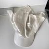 Satin Headscarf Baseball Cap Y2K Peaked Cap Simple Sunscreen Beach Hat  Travel