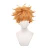 LVMEY Anime Orange Shot Character Wig, Heat-Resistant, Perfect for Disguise, Costume Accessory, Comiket Events, Halloween, Christmas, Cultural