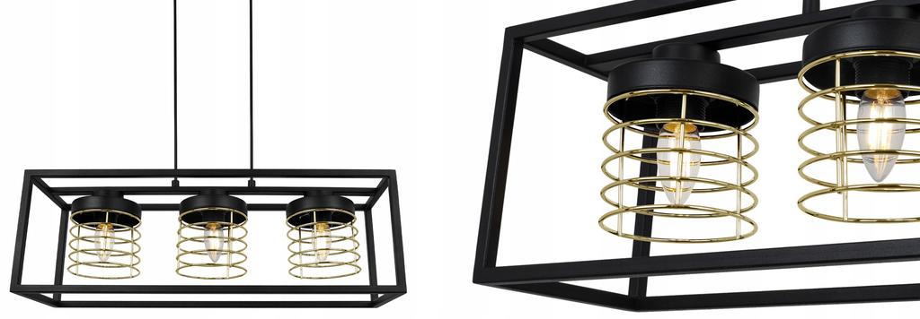 HANGING LAMP CAGE ELEGANT METAL LAMP SHADE