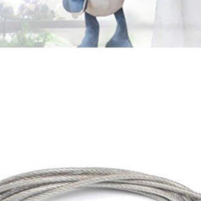 Multipurpose Stainless Steel Hanging Cable Portable for Home Decoration and Garden Use, Length 0.5m/0.55m/1m/1.5m/2m