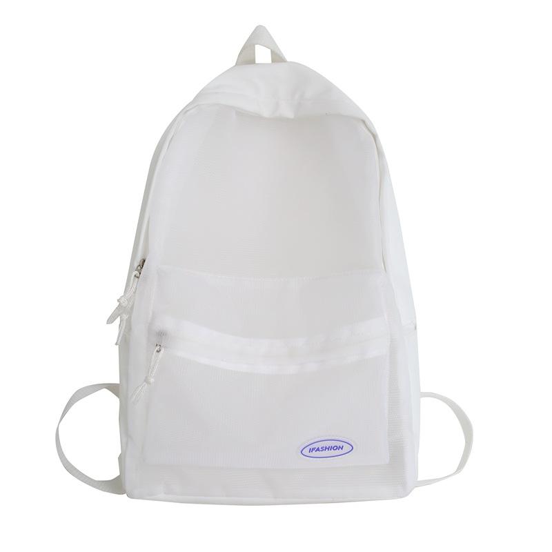 Transparent Large-capacity Backpack for College Students, High School Students and Junior High School Students
