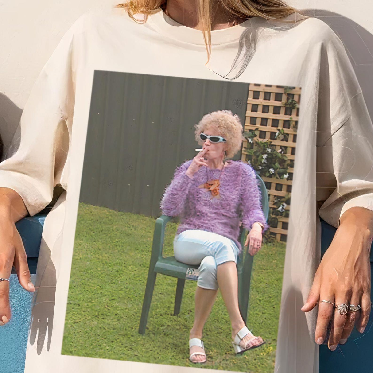 Comfort Colors Kath & Kim T-Shirt: Kath Day Knight Shirt, Aussie Tv Show Fan Gift S