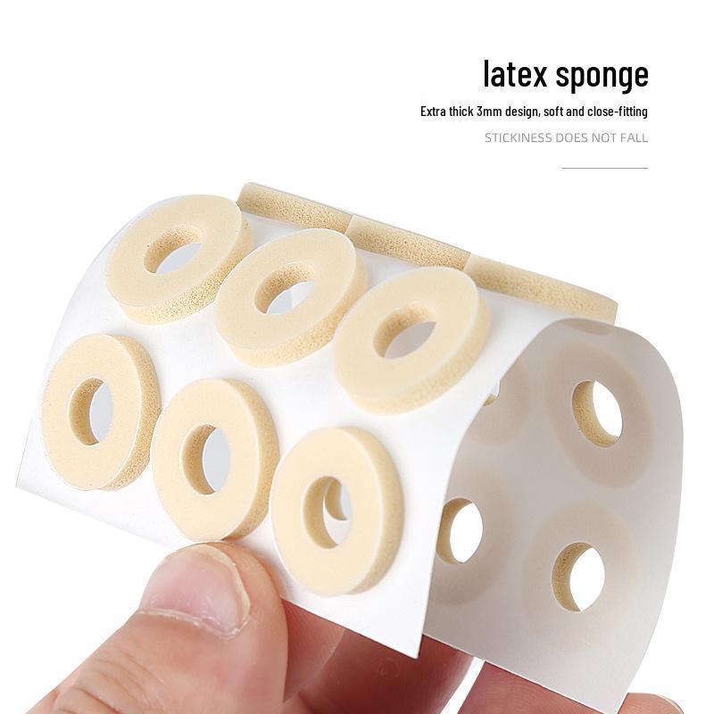 Latexové kukuřičné podložky: Náplasti na kuří oka pro muže a ženy - Chrání před oděrkami a třením nohou.