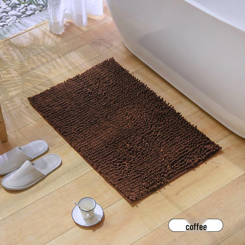 Chenille Plush Absorbent Floor Mat - Oil-Absorbing Kitchen & Home Cushion Carpet