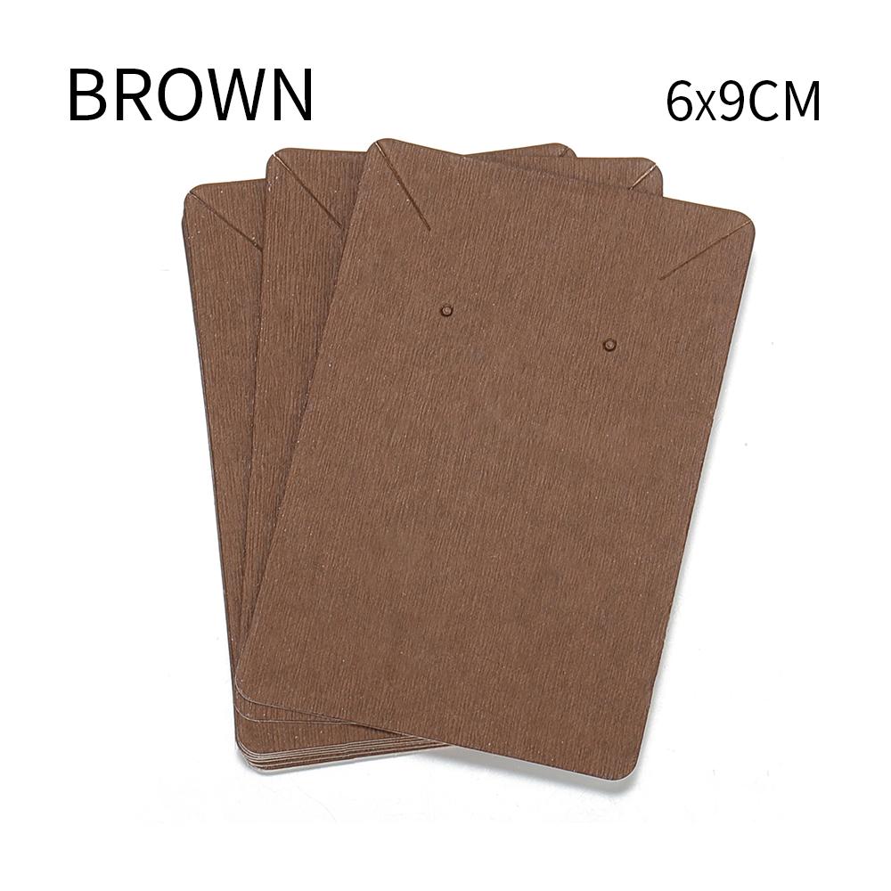 50 pièces Cartes d'Affichage pour Boucles d'Oreilles et Colliers pour Boîte à Bijoux Carte d'Accrochage en Carton Carde pour Clous d'Oreilles Carte en Papier Bijoux DIY