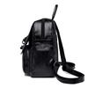 Schoolbag1011 new trend Korean version fashion PU leather backpack women's casual backpack large capacity anti-theft backpack