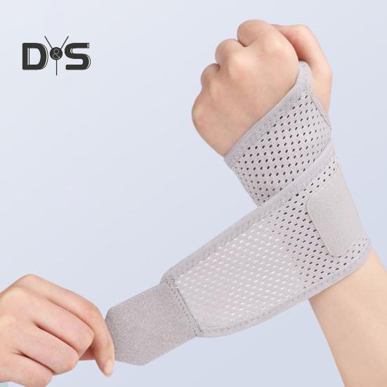 1pc Support de Poignet Sportif Réglable Respirant Sangle de Maintien du Poignet Homme Femme Fitness Enveloppement de Poignet Arthrite Tendinite Soulagement de la Douleur Manchon de Compression