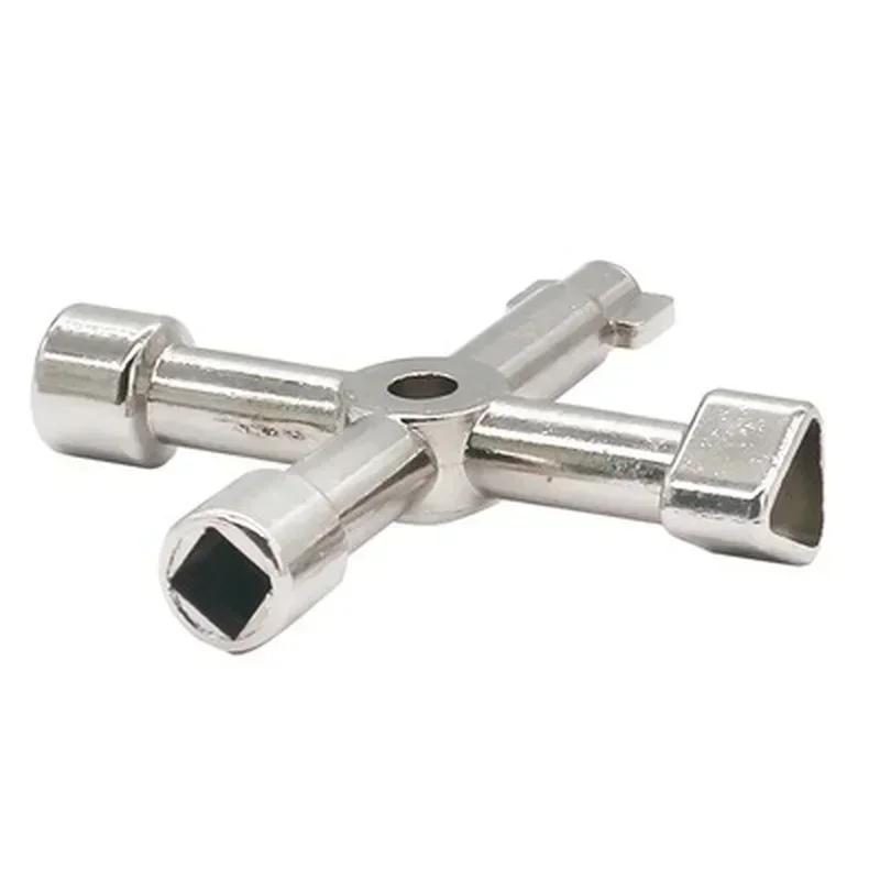 4 In 1 Multifunctional Electrician And Wrench Universal And Triangular Key Used For Gas Train Venting And Radiator Convenience