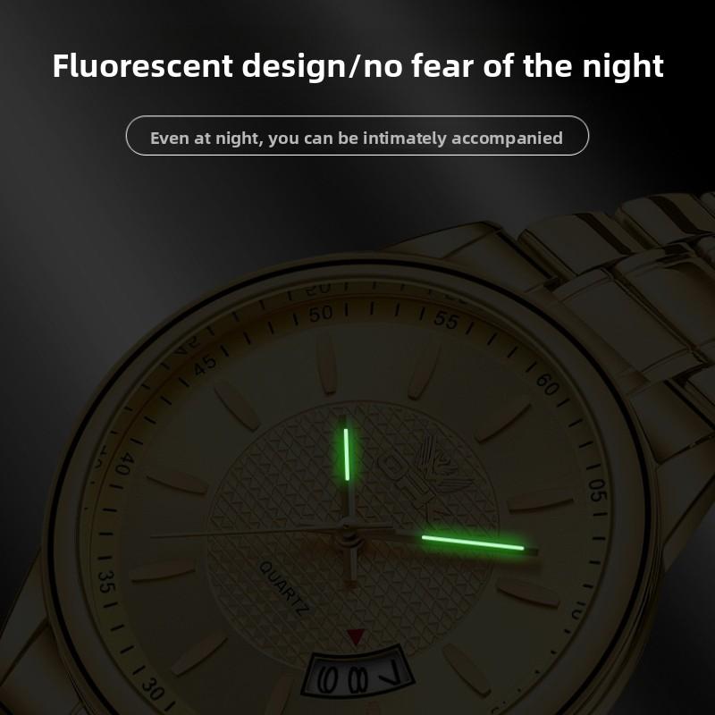 OPK Brand Watch Waterproof Luminous Quartz Watch Men's Watch Men's
