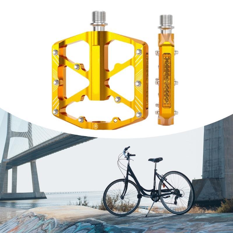 9/16Inch Bearing Aluminum Alloys Bikes Pedalling Mountain Bikes Pedalling Bikes Alloys Wide Platform Bikes Pedalling