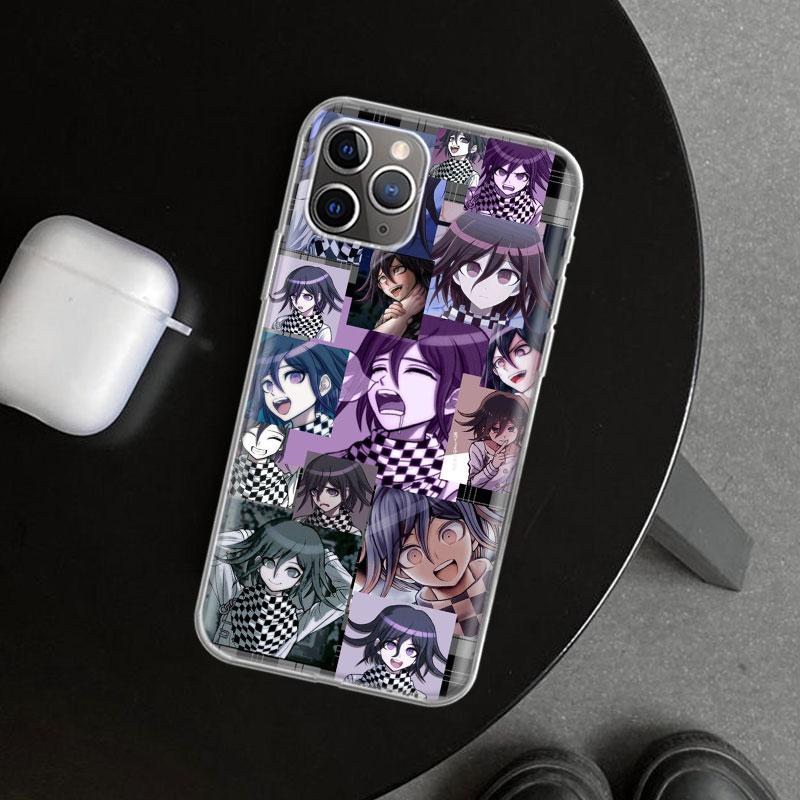 Danganronpa Kokichi Ouma Phone Case Cover for iPhone 11 12 13 Mini 14 15 Plus 16 Pro Max 17 Air 7 8 + SE Art Customized Fundas 1
