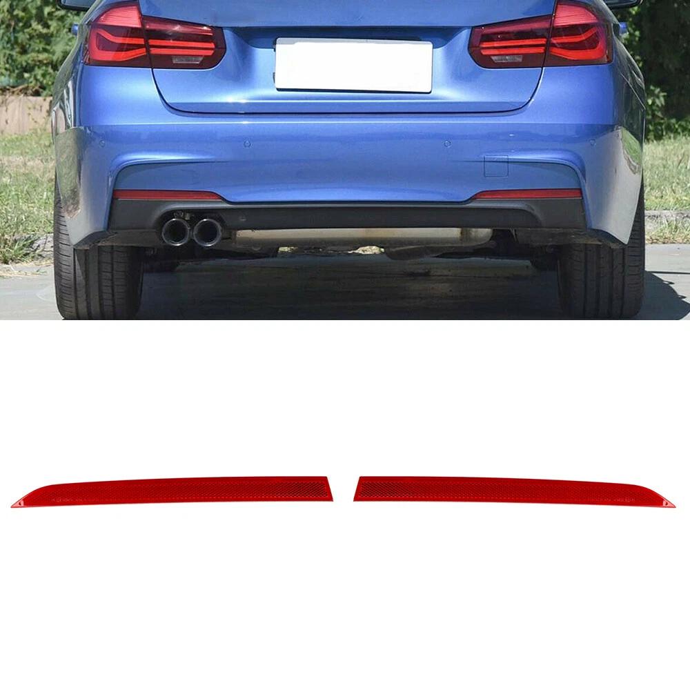 Rear Bumper Trim Reflector Lights Replacement For BMW 3-Ser F30 F31 M Sport 328i Rear Bumper Marker Reflector Light