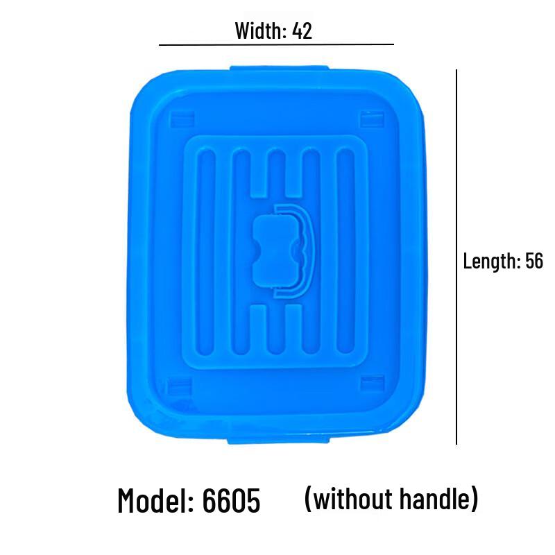 Shixun Large Thick Plastic Storage Box Lid