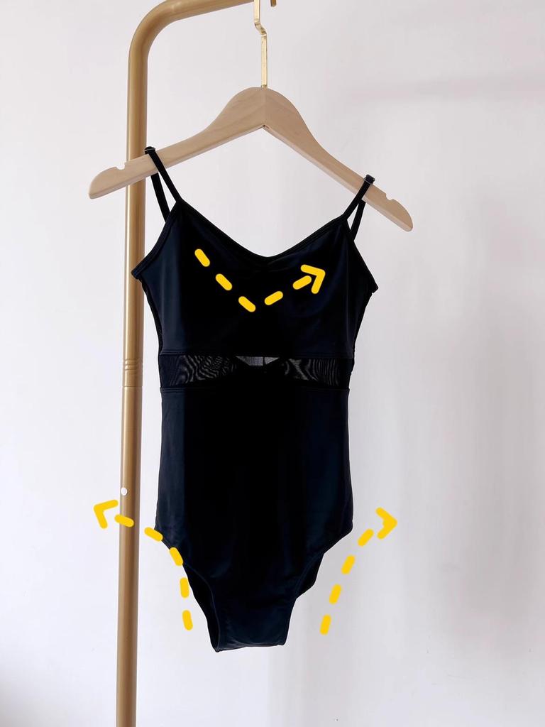 Maillot de Ballet con Tirantes para Mujer para Danza, Exámenes de Arte y Gimnasia de Adultos