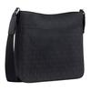 Michael Kors MK Jet Set Travel Business Commuter Faux Leather Monogram Shoulder Crossbody Bag Small Women Bags Black 35S4STVC5B001