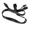 PCIE Cable for Corsair, 65CM 8 Pin To Dual 6+2 Pin PCIE Power Cable for Thermaltake, Male To Male GPU Cable for ARESGAME Modular Power Supply