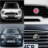 Emblema Metallo Adesivo Bandiera UK Union Jack Paraurti Anteriore Griglia Per Cooper S F55 F56 F60 R50 R55 R56 R60 R61 Styling Auto